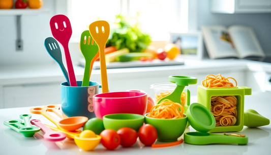 Utensili da cucina che rendono la dieta più divertente